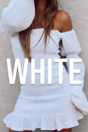 שמלת ברבי ציפקות- לבן