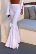 Clio - white set - centropose pants